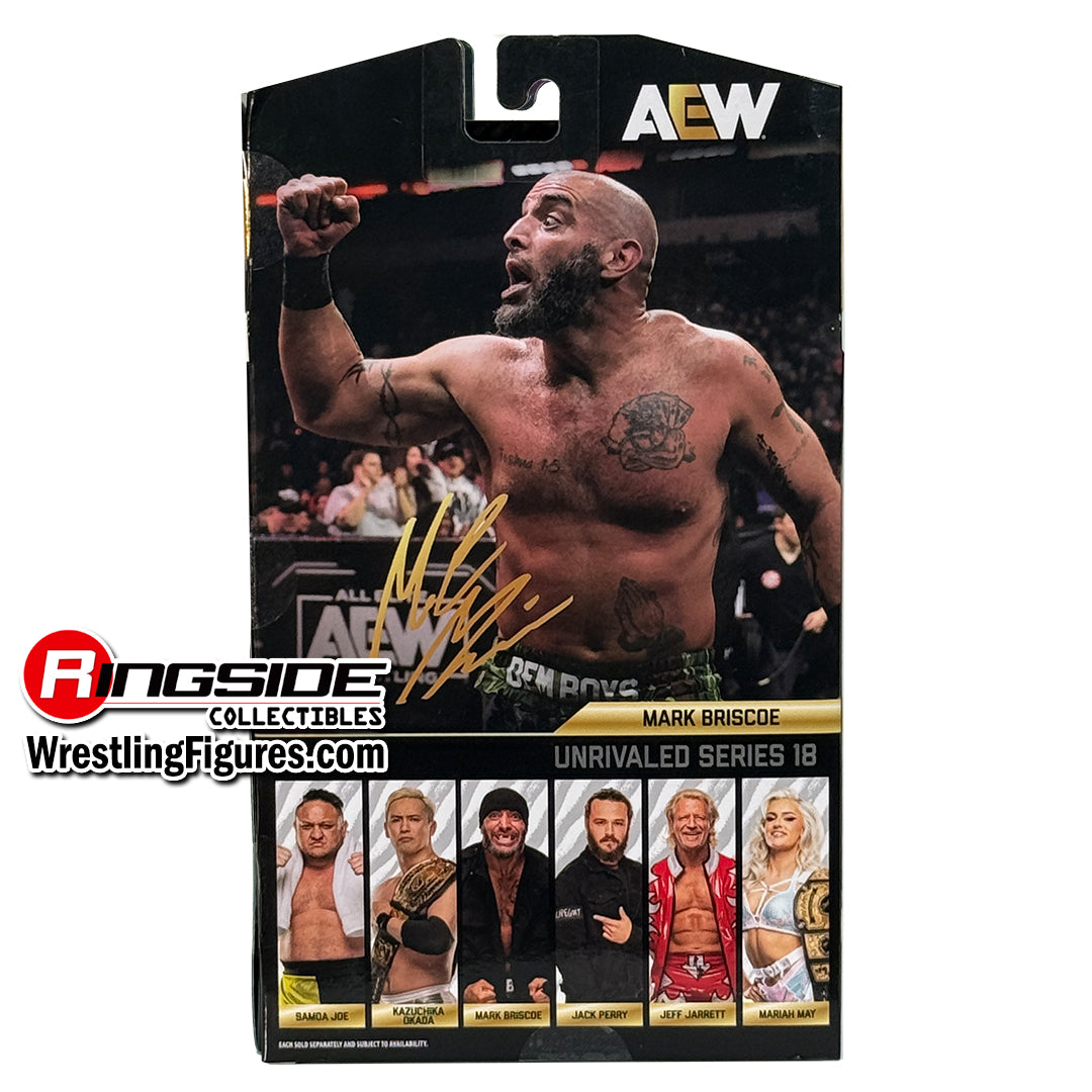 2025 AEW Jazwares Unrivaled Collection Series 18 #189 Mark Briscoe