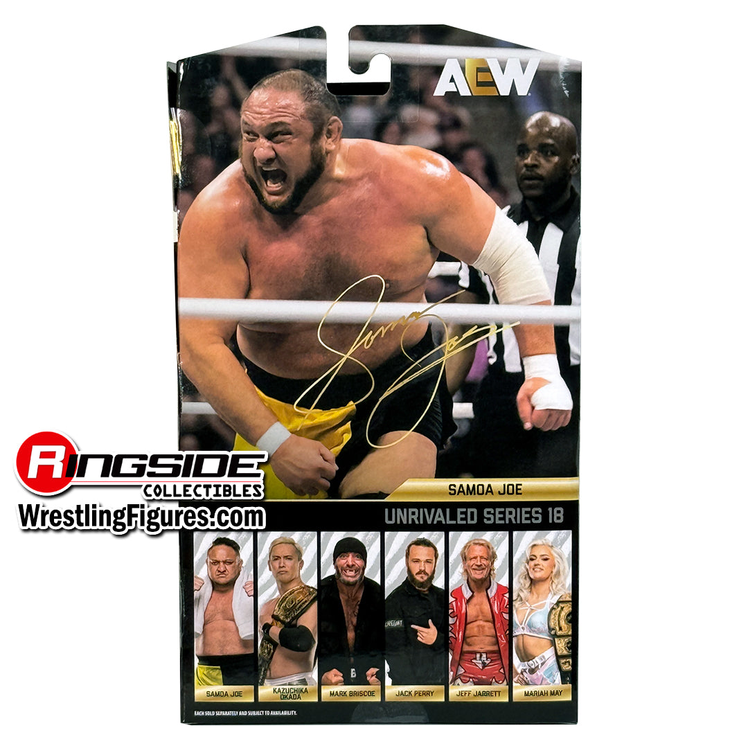 2025 AEW Jazwares Unrivaled Collection Series 18 #187 Samoa Joe