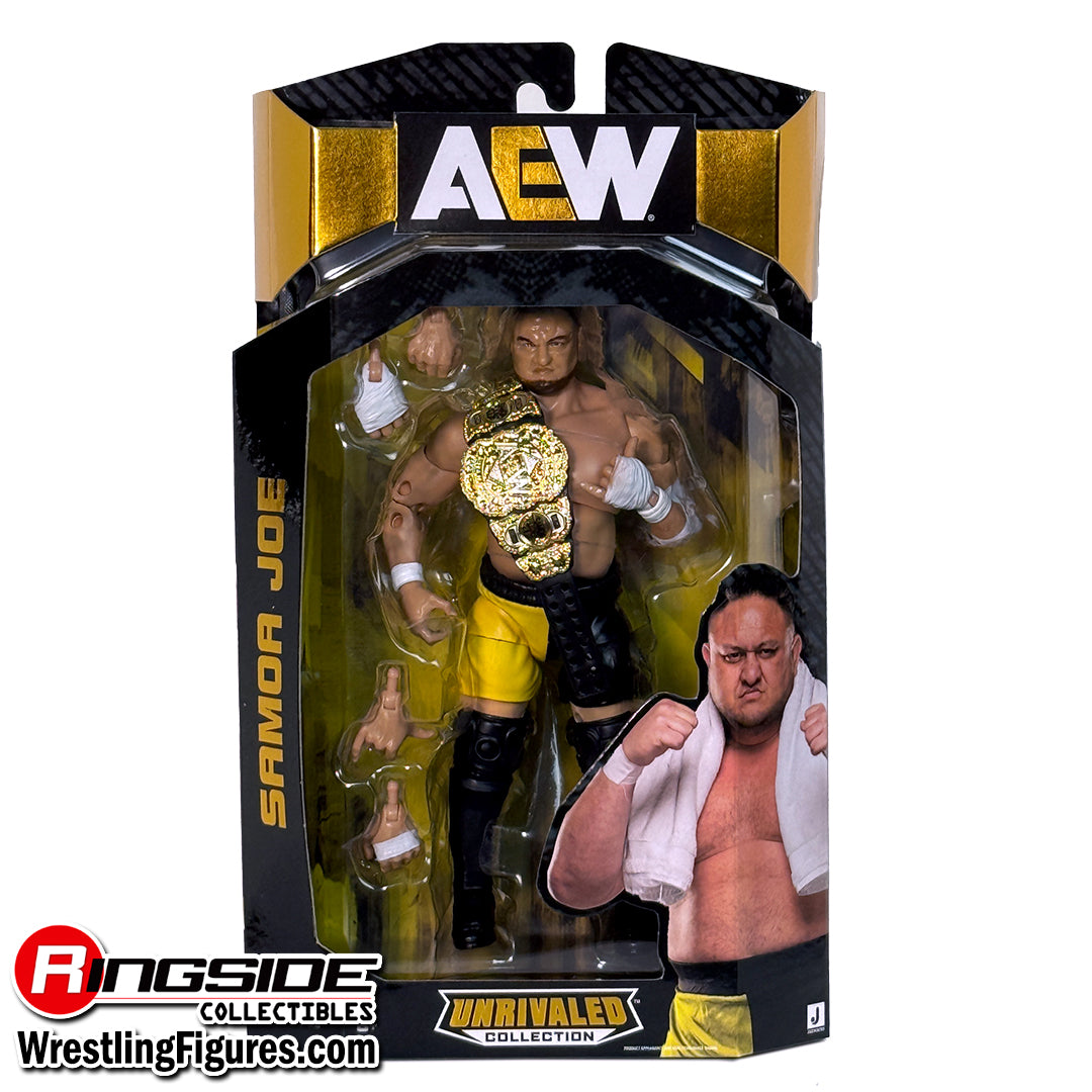 2025 AEW Jazwares Unrivaled Collection Series 18 #187 Samoa Joe