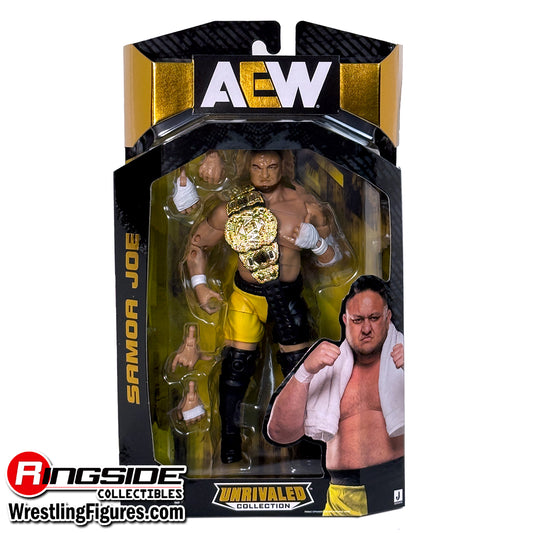2025 AEW Jazwares Unrivaled Collection Series 18 #187 Samoa Joe