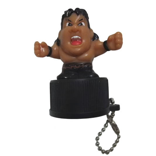 2000 NJPW CharaPro/IMA Corporation Satoshi Kojima Bottle Cap Keychain