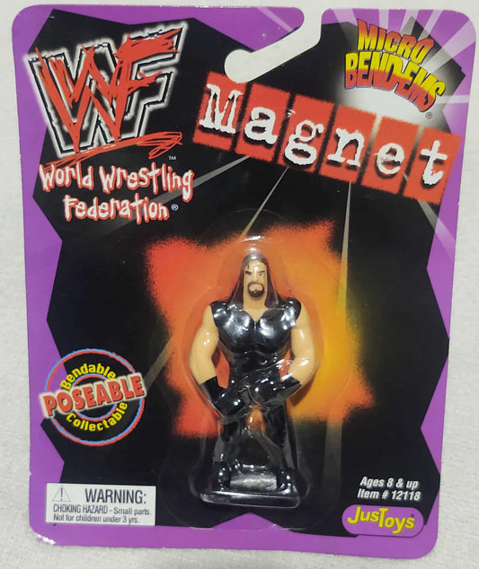 1999 WWF Just Toys Micro Bend-Ems Magnet Undertaker