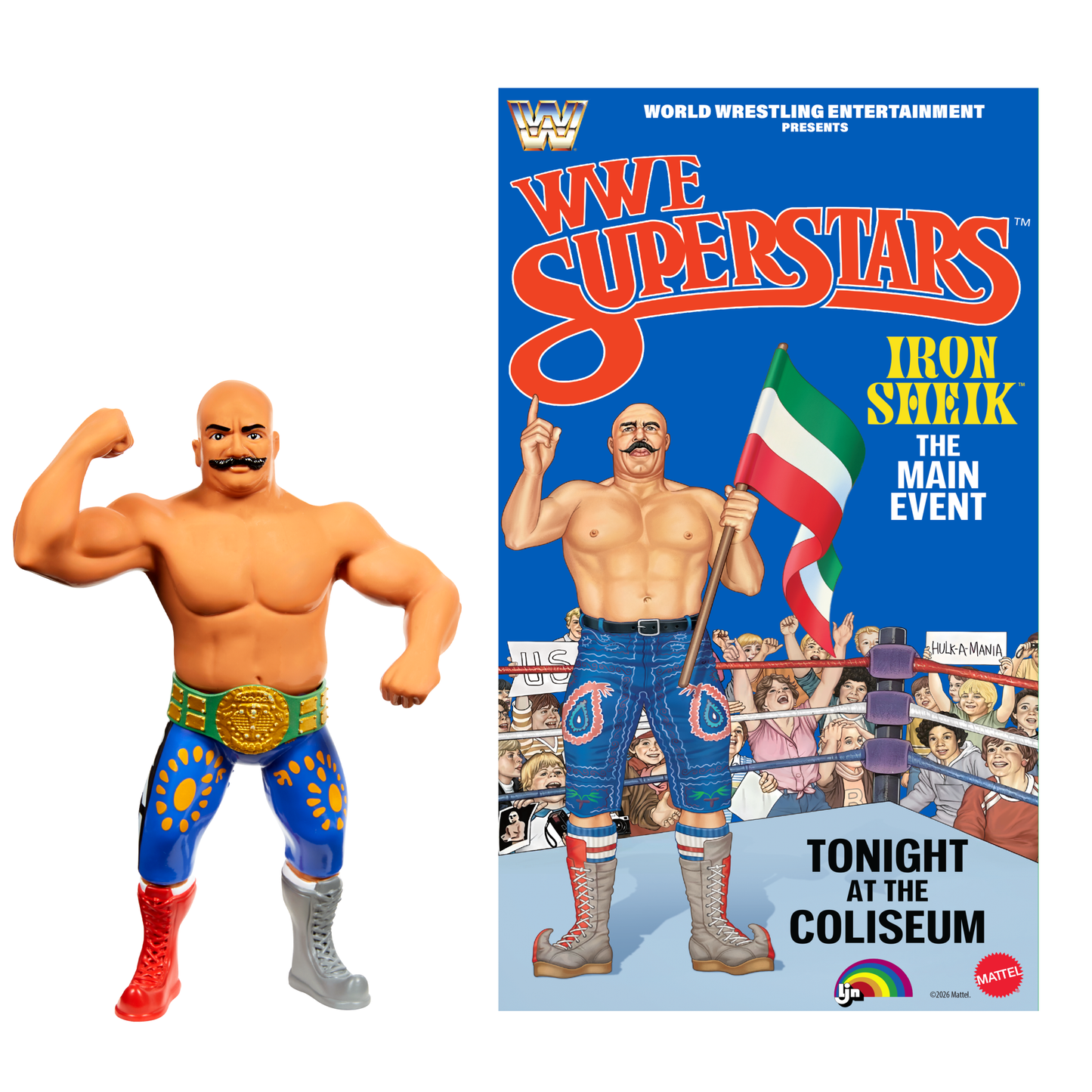 2027 Mattel LJN WWE Superstars Series 5 Iron Sheik