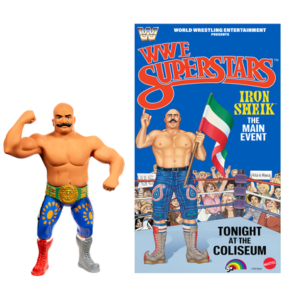 2027 Mattel LJN WWE Superstars Series 5 Iron Sheik