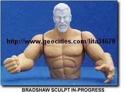 Unreleased WWF Jakks Pacific Bone-Crunching Action Bradshaw