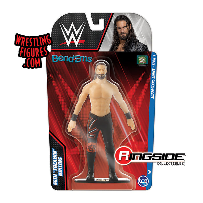 2023 WWE TCG Toys Bend-Ems Superstars Series 1 Seth "Freakin" Rollins