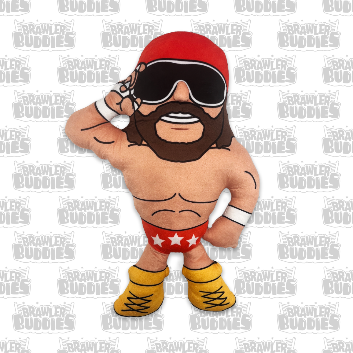 2023 Pro Wrestling Tees Brawler Buddies "Macho Man" Randy Savage [Orange]