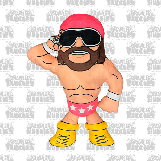 2023 Pro Wrestling Tees Brawler Buddies "Macho Man" Randy Savage [Pink]