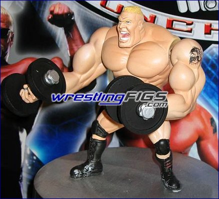 Unreleased WWE Jakks Pacific Power Pumpin' Punchers Brock Lesnar