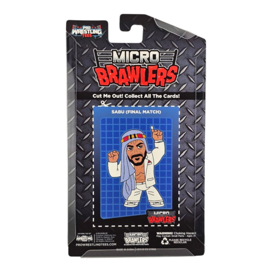 2025 Pro Wrestling Tees Micro Brawlers Limited Edition Sabu [Final Match]