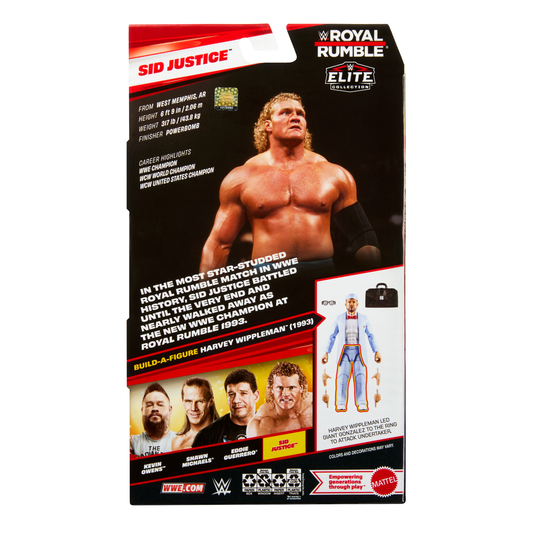 2026 WWE Mattel Elite Collection Royal Rumble Series 8 Sid Justice