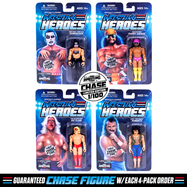 2026 Pro Wrestling Tees Wrestling Heroes Series 1 Redux Jake "The Snake" Roberts [Chase]