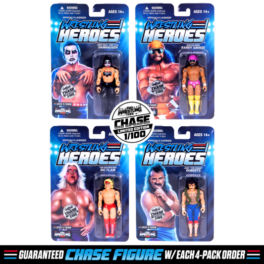 2026 Pro Wrestling Tees Wrestling Heroes Series 1 Redux "Very Nice, Very Evil" Danhausen [Chase]