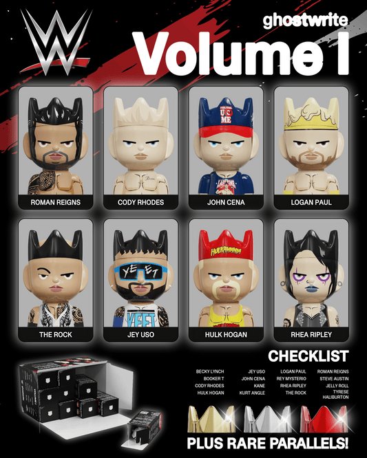2026 WWE Ghostwrite 100% Blind Box Volume 1 Trophy [Fire]