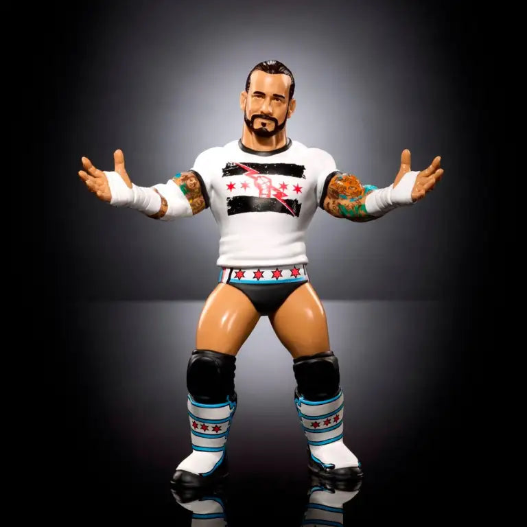 2026 Mattel LJN WWE Superstars Series 4 CM Punk