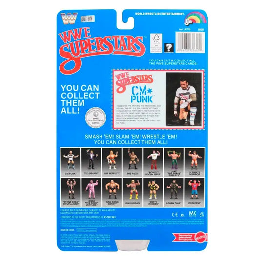 2026 Mattel LJN WWE Superstars Series 4 CM Punk [Chase]