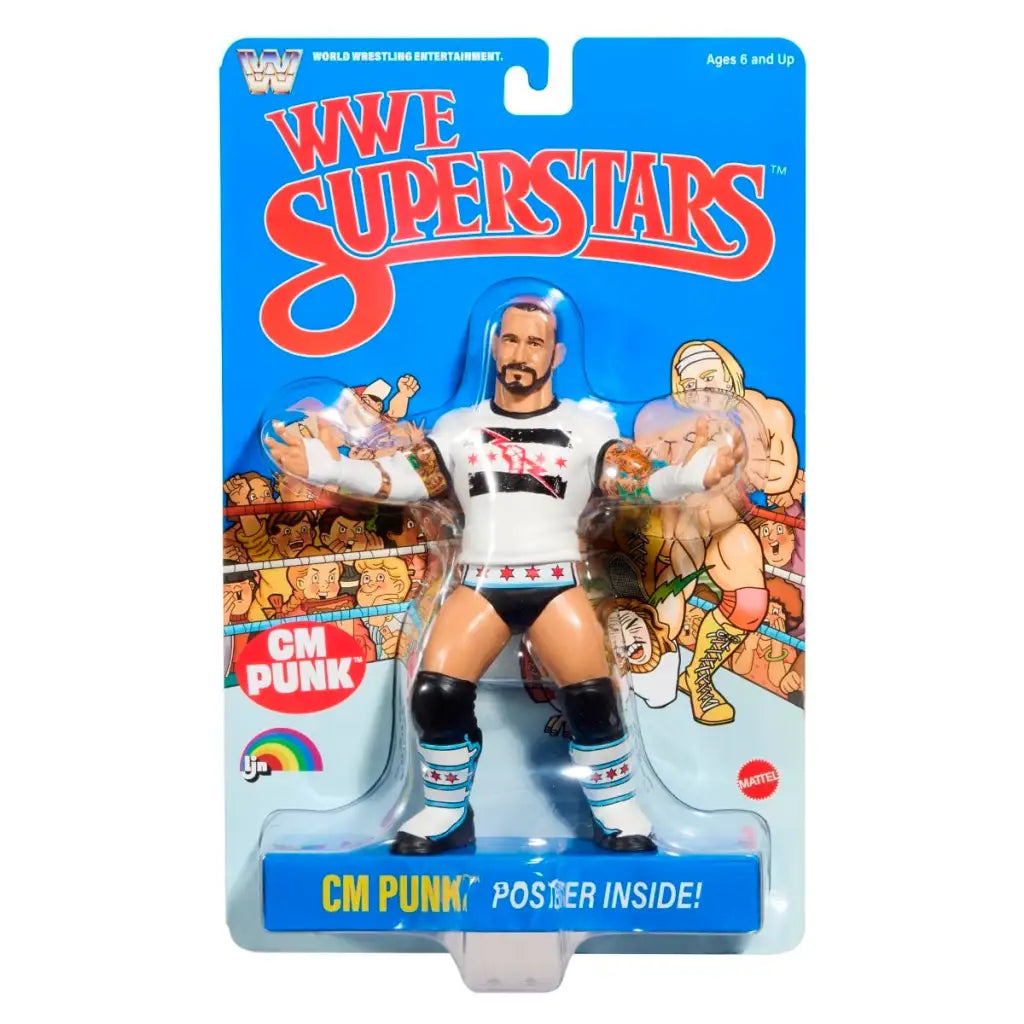 2026 Mattel LJN WWE Superstars Series 4 CM Punk