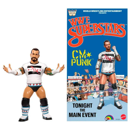2026 Mattel LJN WWE Superstars Series 4 CM Punk [Chase]