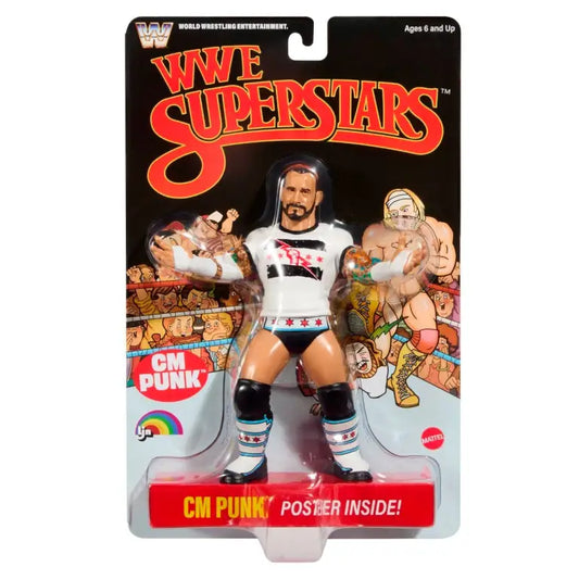 2026 Mattel LJN WWE Superstars Series 4 CM Punk [Chase]