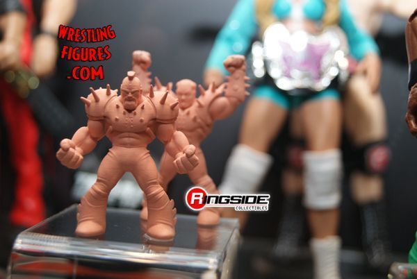 Unreleased WWE Mattel M.U.S.C.L.E. Style Road Warriors Animal & Hawk