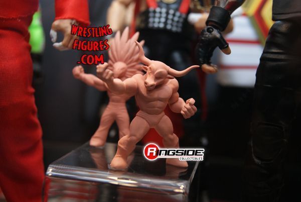 Unreleased WWE Mattel M.U.S.C.L.E. Style The Rock [Stylized]