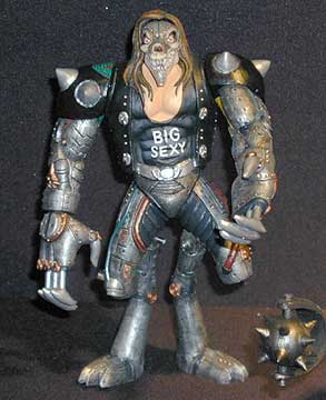 Unreleased WCW Toy Biz Cyborg Wrestlers Kevin Nash