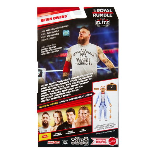 2026 WWE Mattel Elite Collection Royal Rumble Series 8 Kevin Owens