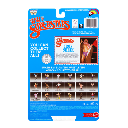 2027 Mattel LJN WWE Superstars Series 5 Iron Sheik