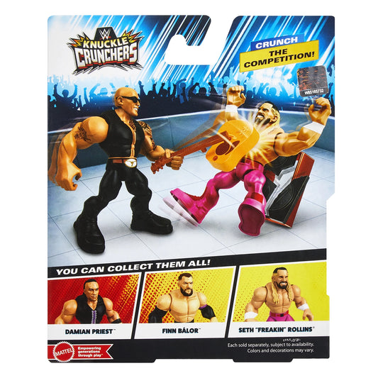 2024 WWE Mattel Knuckle Crunchers Series 4 "Final Boss" The Rock