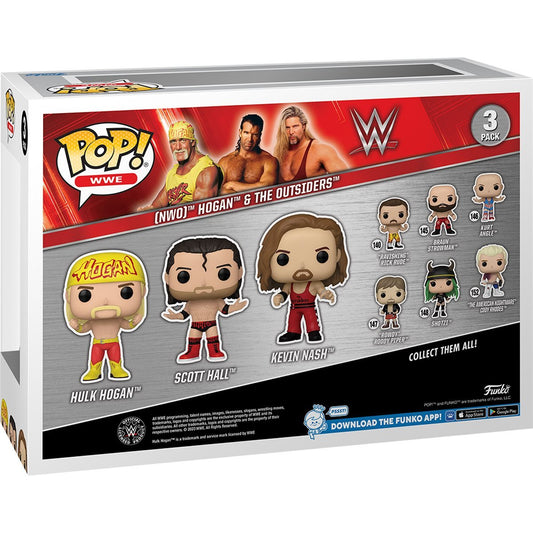 2024 WWE Funko POP! Vinyls nWo 3-Pack: Hogan & The Outsiders