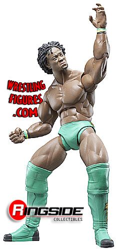 2009 WWE Jakks Pacific Deluxe Aggression Series 24 Kofi Kingston