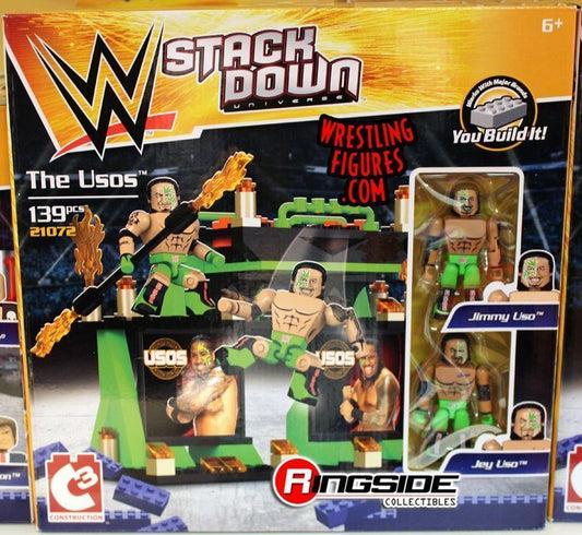 2015 WWE Bridge Direct StackDown Series 3 The Usos