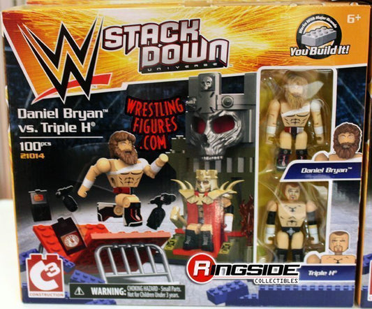 2015 WWE Bridge Direct StackDown Series 3 Daniel Bryan vs. Triple H
