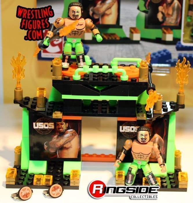 2015 WWE Bridge Direct StackDown Series 3 The Usos