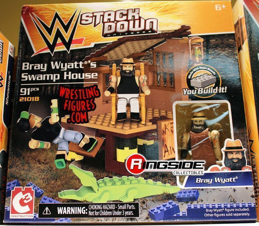 2015 WWE Bridge Direct StackDown Series 3 Bray Wyatt's Swamp House