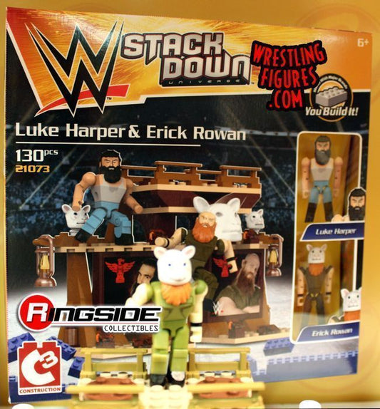 2015 WWE Bridge Direct StackDown Series 4 Luke Harper & Erick Rowan