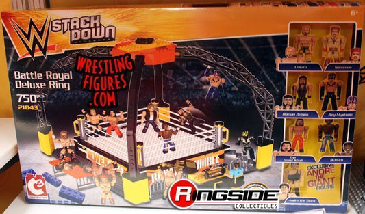 Unreleased WWE Bridge Direct StackDown Battle Royal Deluxe Ring