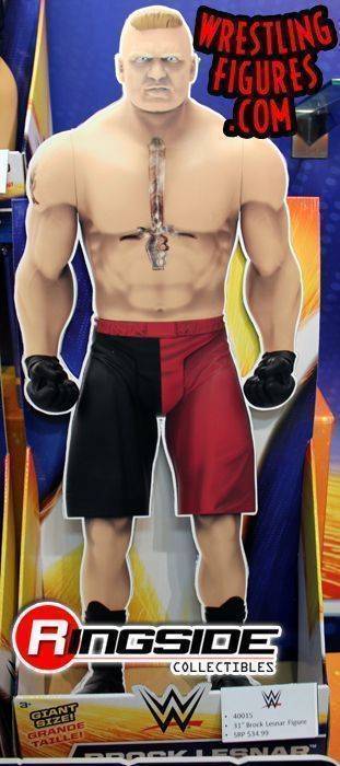 Unreleased WWE Wicked Cool Toys 31" Brock Lesnar