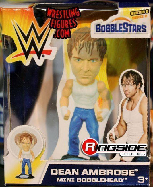Unreleased WWE Wicked Cool Toys Bobblestars Series 2 Dean Ambrose Mini Bobblehead