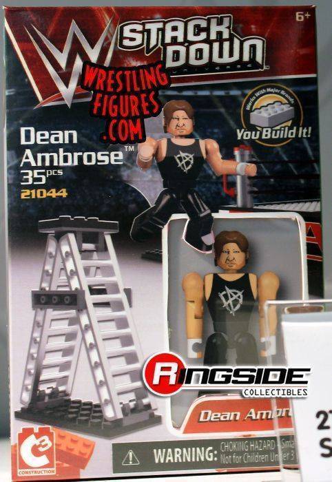 Unreleased WWE Bridge Direct StackDown Dean Ambrose