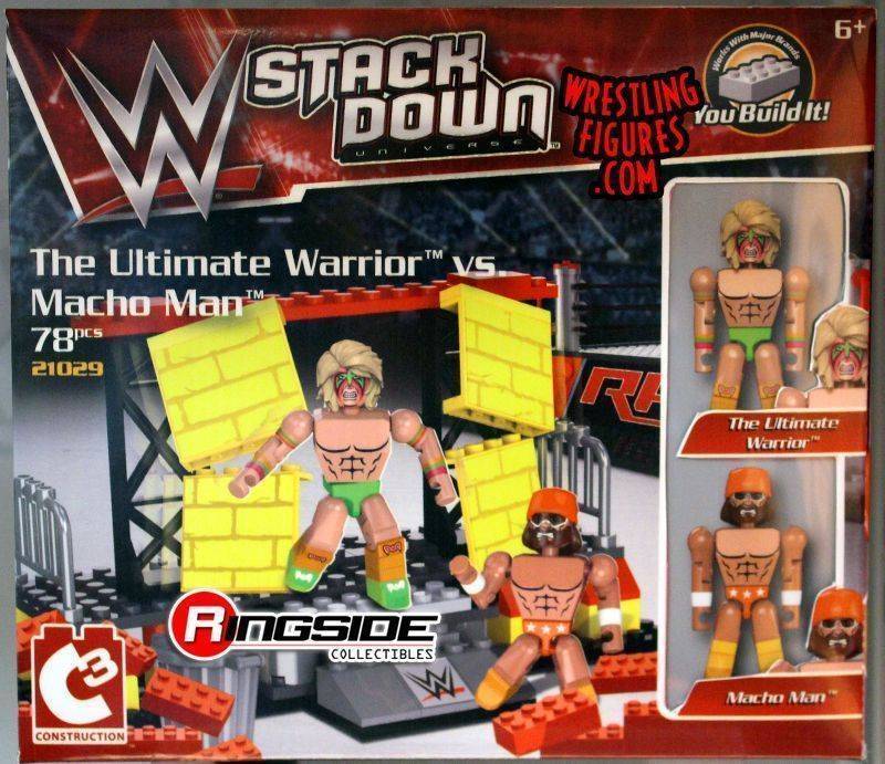 Unreleased WWE Bridge Direct StackDown Ultimate Warrior vs. Macho Man