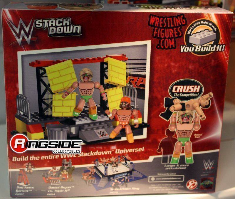 Unreleased WWE Bridge Direct StackDown Ultimate Warrior vs. Macho Man