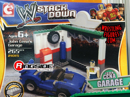 Unreleased WWE Bridge Direct StackDown John Cena's Garage