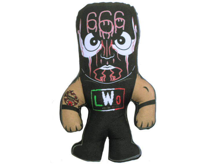 9" Mexican Bootleg/Knockoff Plush Damian 666