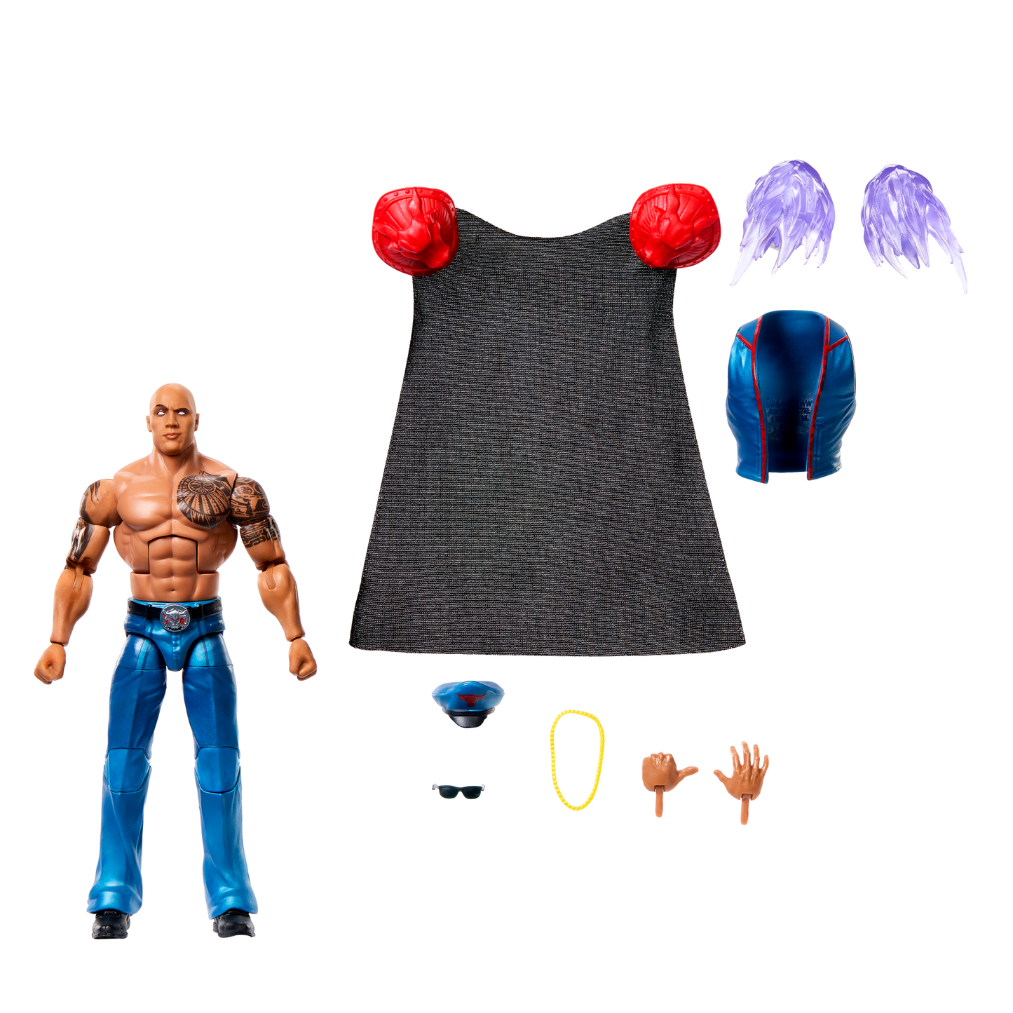 2026 WWE x Street Fighter Elite Collection Series 4 "Final Boss" The Rock as M. Bison [Player Two]