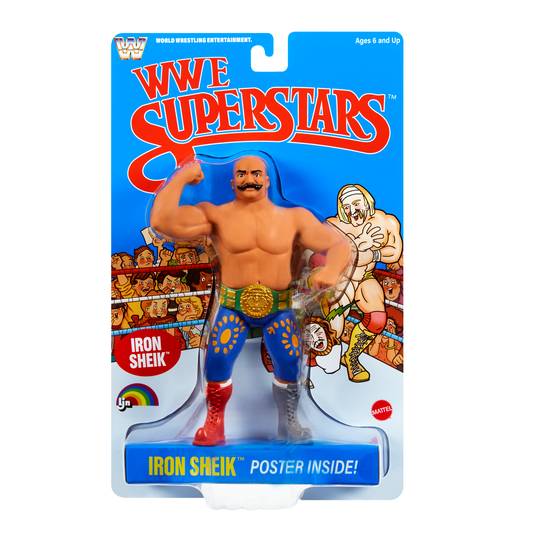 2027 Mattel LJN WWE Superstars Series 5 Iron Sheik