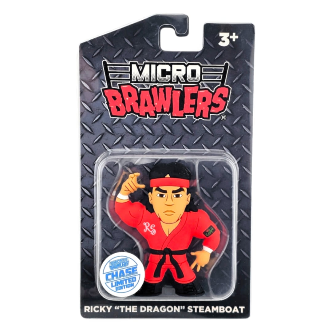 2023 Pro Wrestling Tees Crate Exclusive Micro Brawler Ricky "The Dragon" Steamboat [February, Chase]