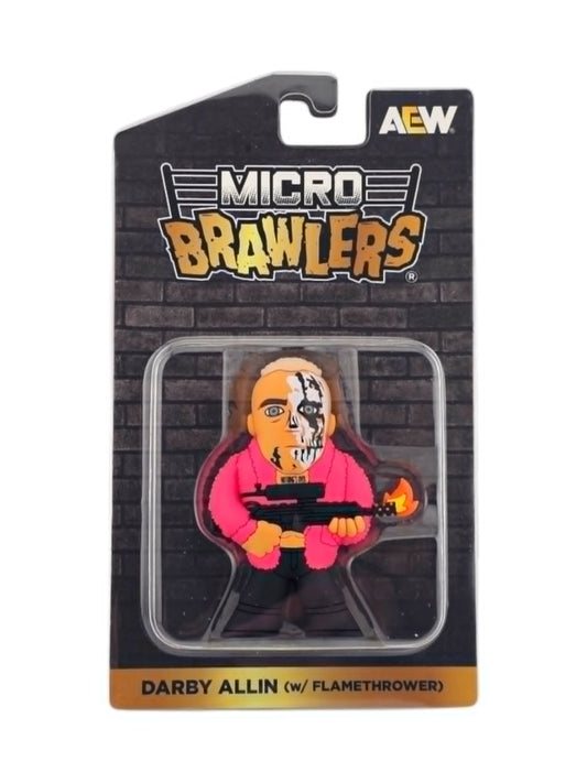 2025 AEW Pro Wrestling Tees Crate Exclusive Darby Allin Micro Brawler