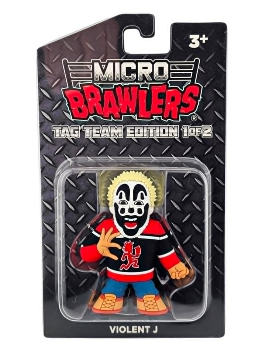 2025 Pro Wrestling Tees Crate Exclusive Tag Team Edition 1 of 2 Violent J Micro Brawler [May]