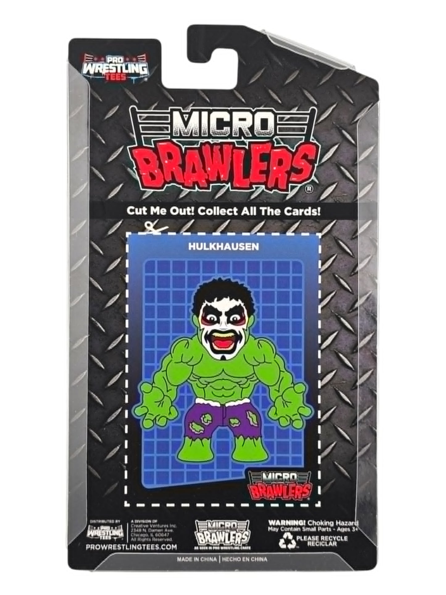 2025 Pro Wrestling Tees Micro Brawlers Limited Edition Hulkhausen